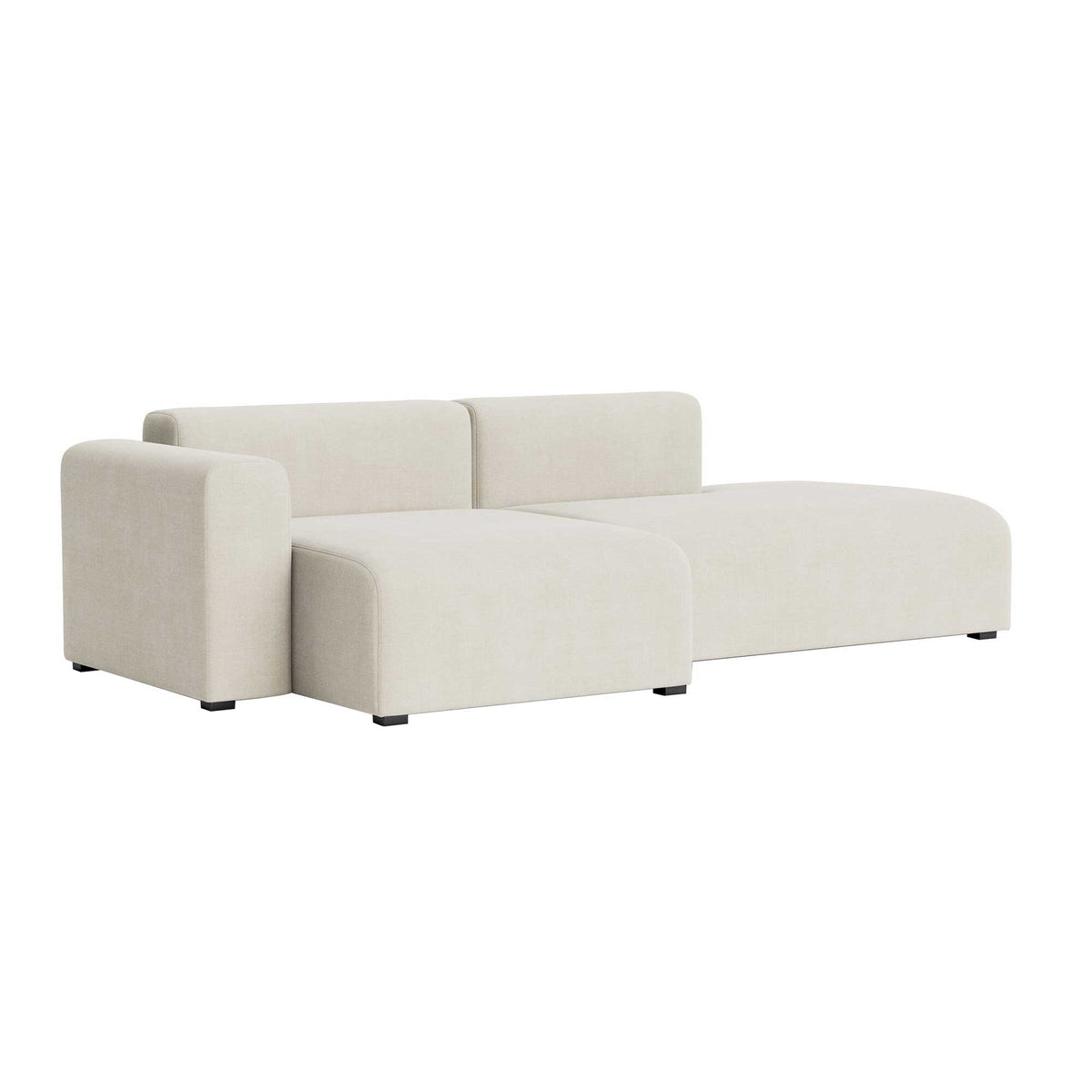 HAY Mags 2,5-Sitzer Sofa mit niedriger Armlehne links 246x127,5cm