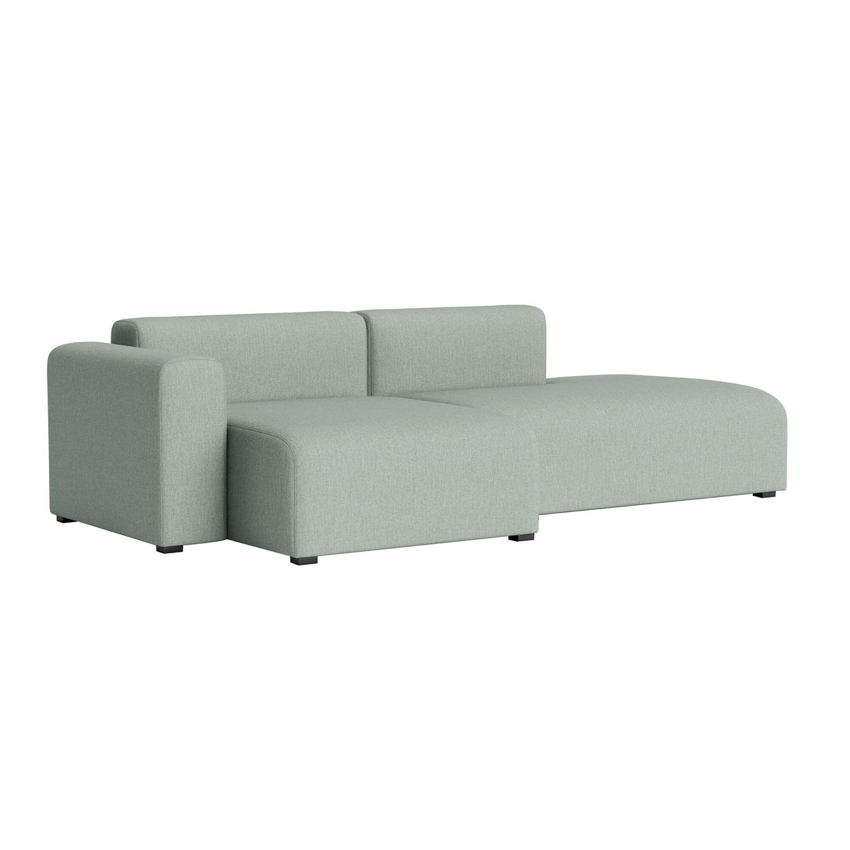 HAY Mags 2,5-Sitzer Sofa mit niedriger Armlehne links 246x127,5cm