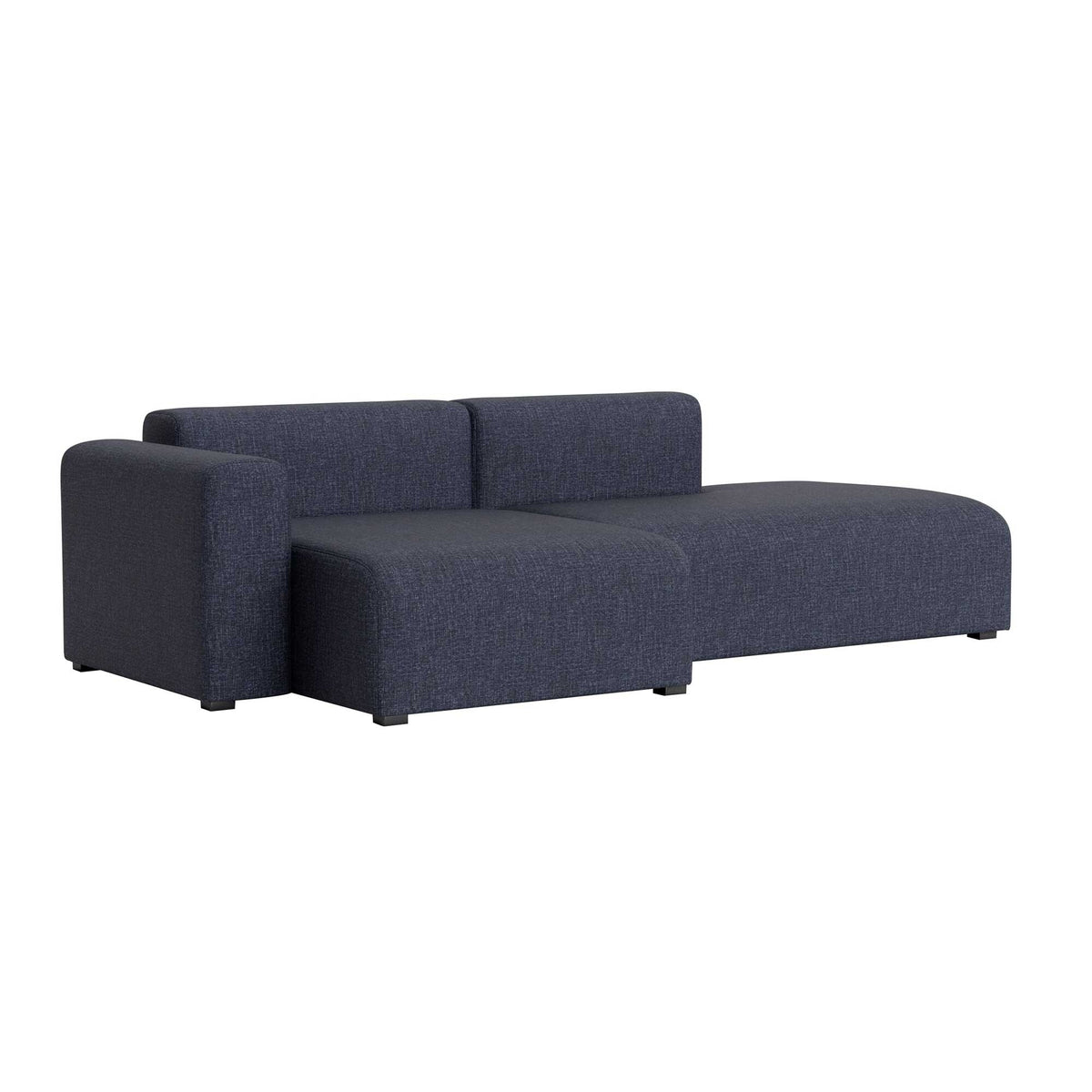 HAY Mags 2,5-Sitzer Sofa mit niedriger Armlehne links 246x127,5cm