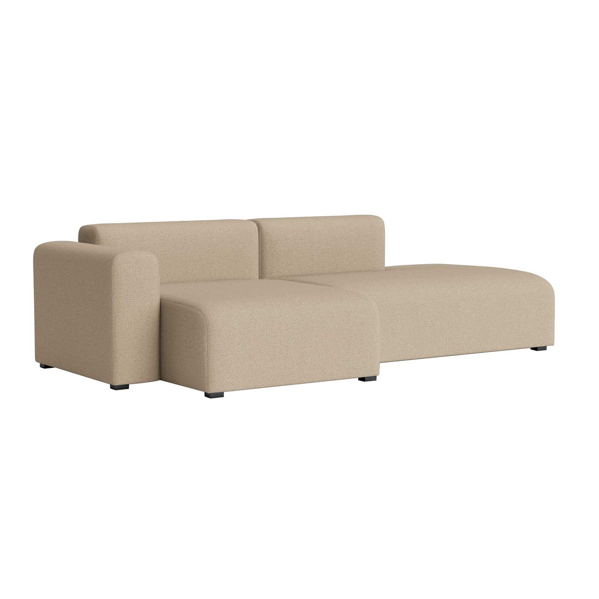 HAY Mags 2,5-Sitzer Sofa mit niedriger Armlehne links 246x127,5cm