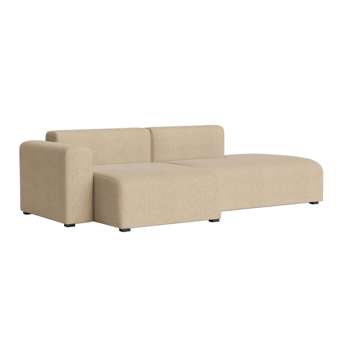 HAY Mags 2,5-Sitzer Sofa mit niedriger Armlehne links 246x127,5cm