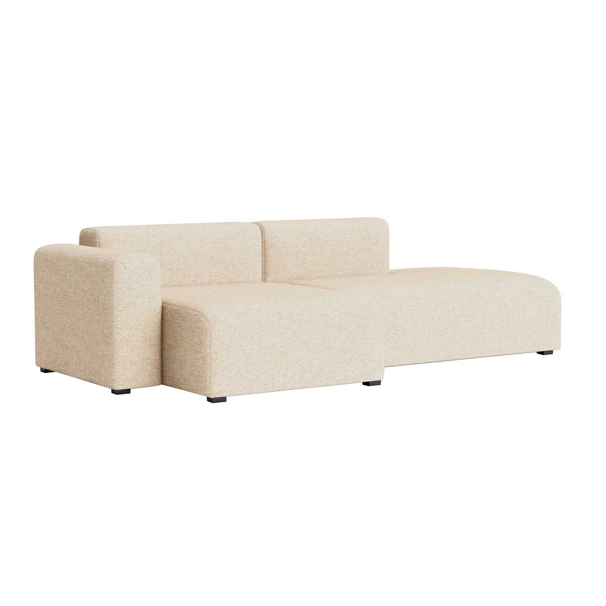 HAY Mags 2,5-Sitzer Sofa mit niedriger Armlehne links 246x127,5cm