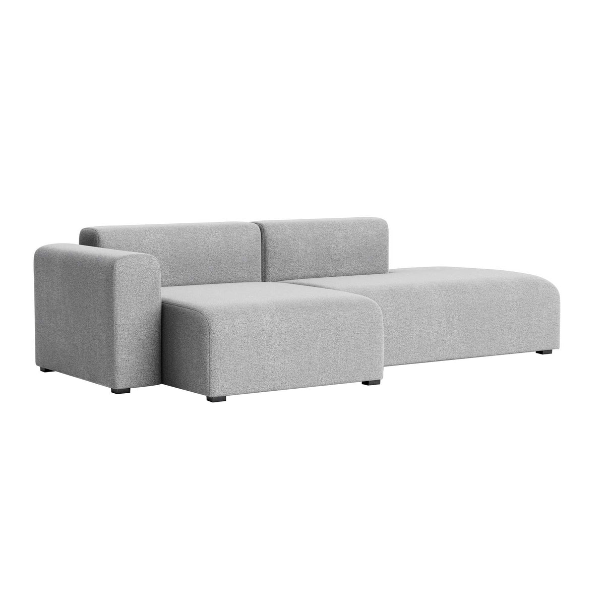 HAY Mags 2,5-Sitzer Sofa mit niedriger Armlehne links 246x127,5cm