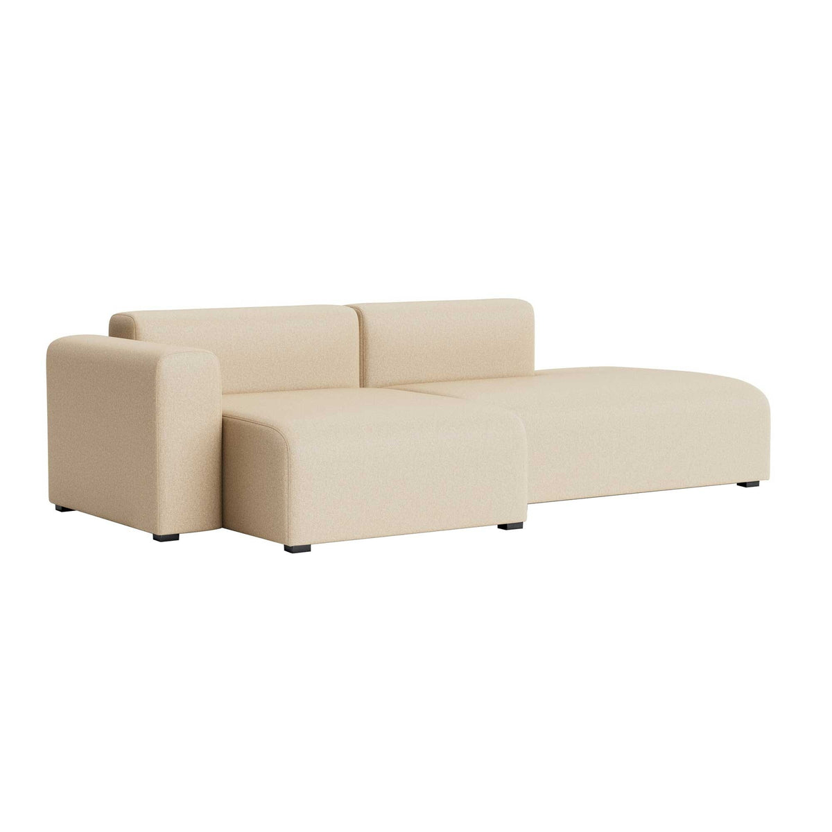 HAY Mags 2,5-Sitzer Sofa mit niedriger Armlehne links 246x127,5cm