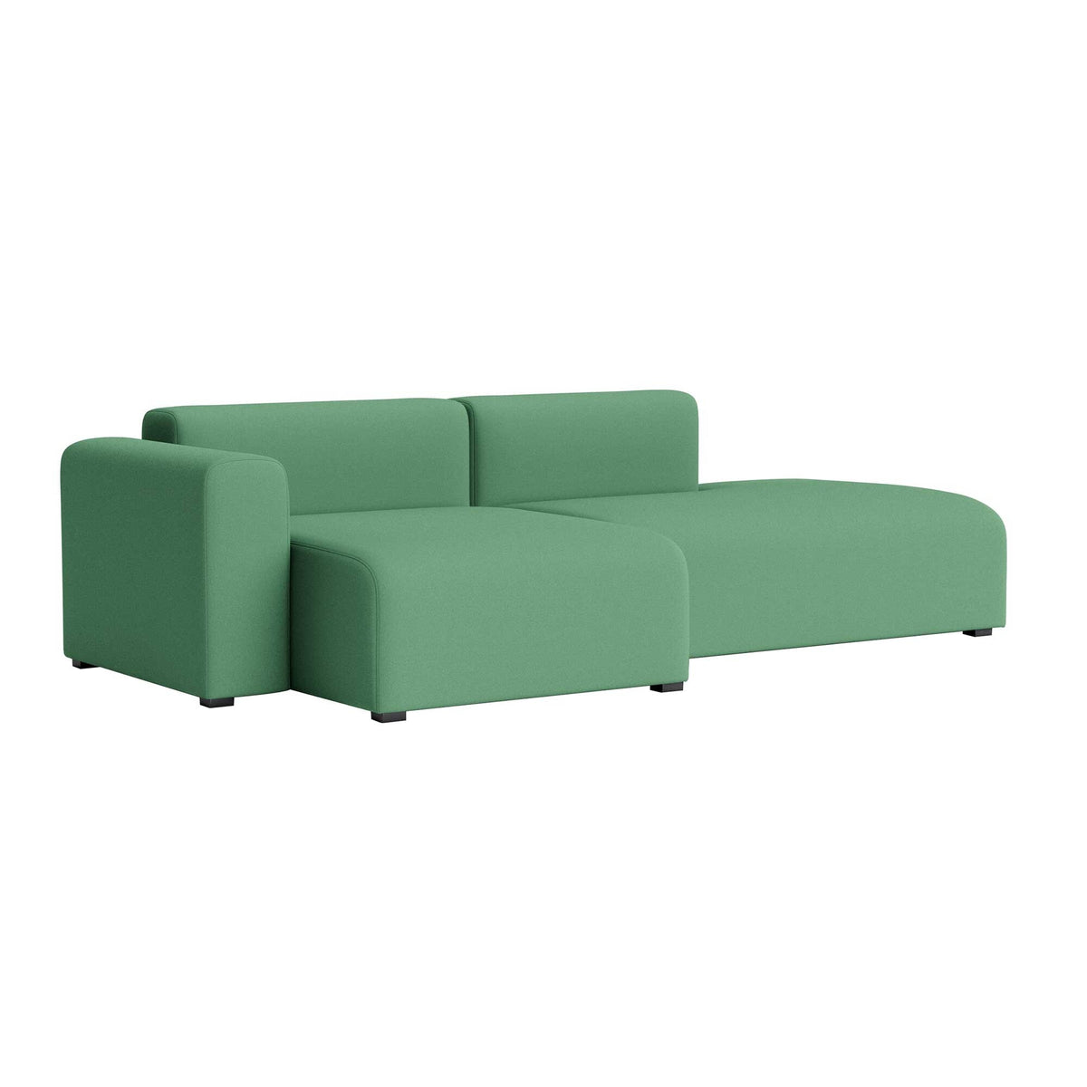 HAY Mags 2,5-Sitzer Sofa mit niedriger Armlehne links 246x127,5cm