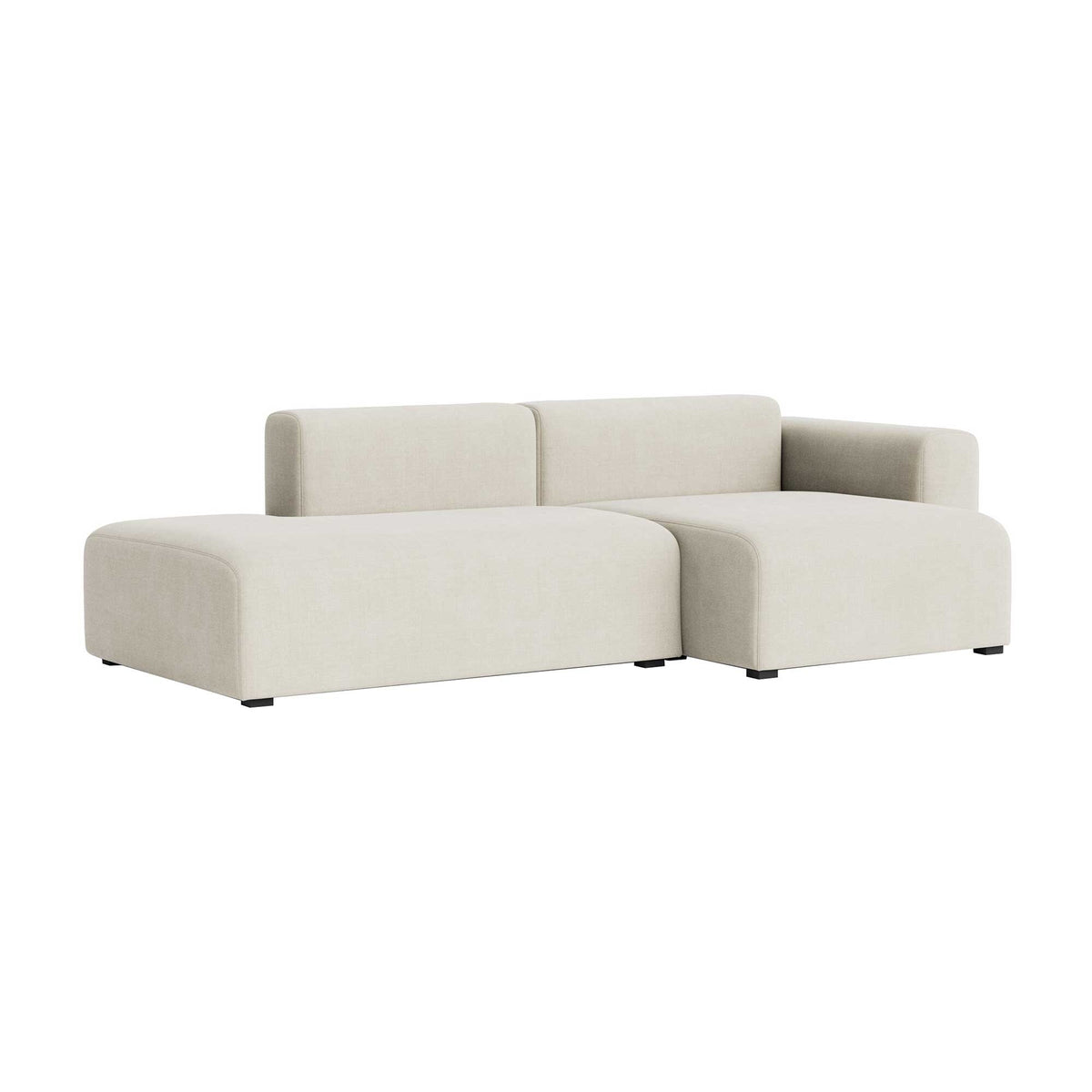 HAY Mags 2,5-Sitzer Sofa mit niedriger Armlehne rechts 246x127,5cm