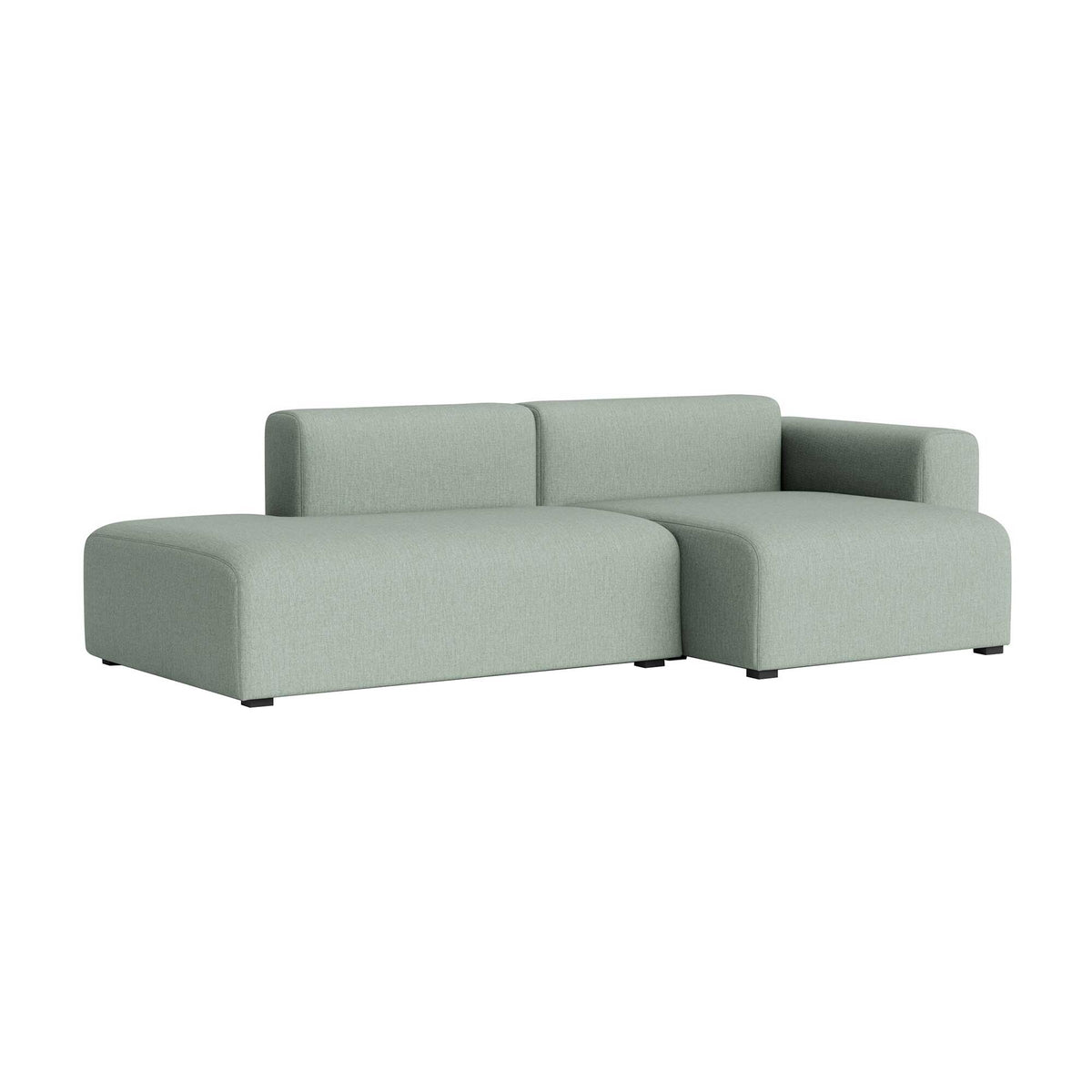 HAY Mags 2,5-Sitzer Sofa mit niedriger Armlehne rechts 246x127,5cm