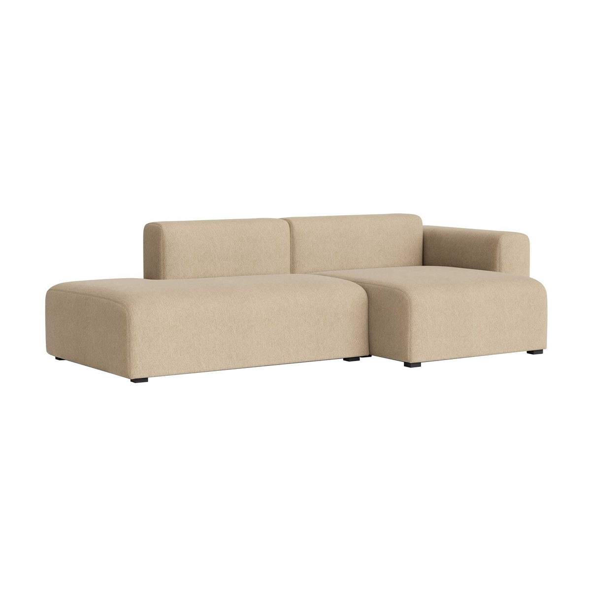 HAY Mags 2,5-Sitzer Sofa mit niedriger Armlehne rechts 246x127,5cm