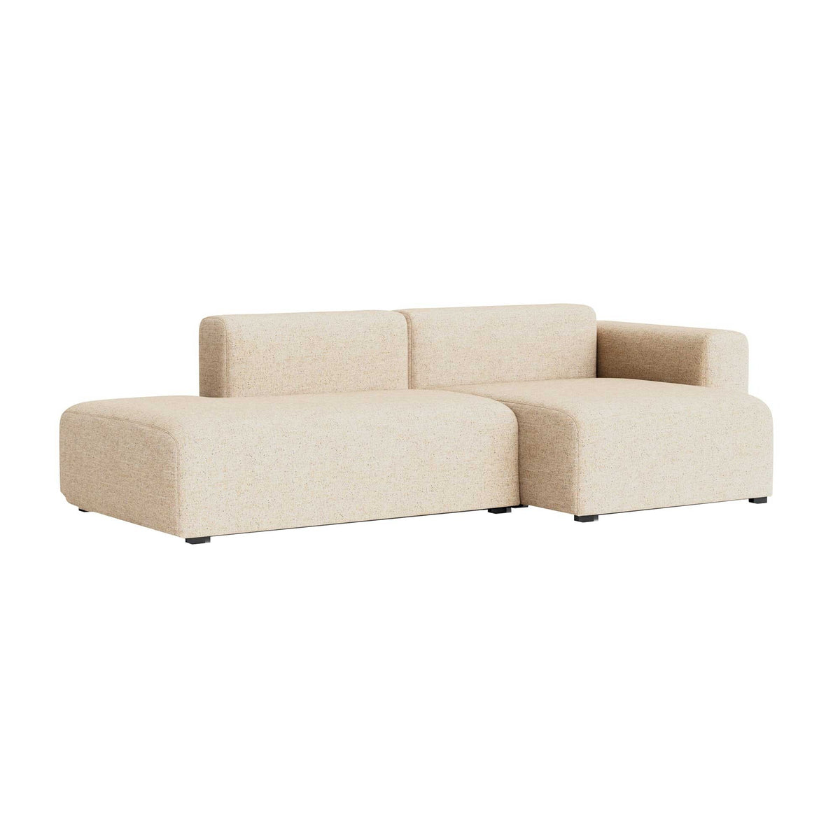 HAY Mags 2,5-Sitzer Sofa mit niedriger Armlehne rechts 246x127,5cm