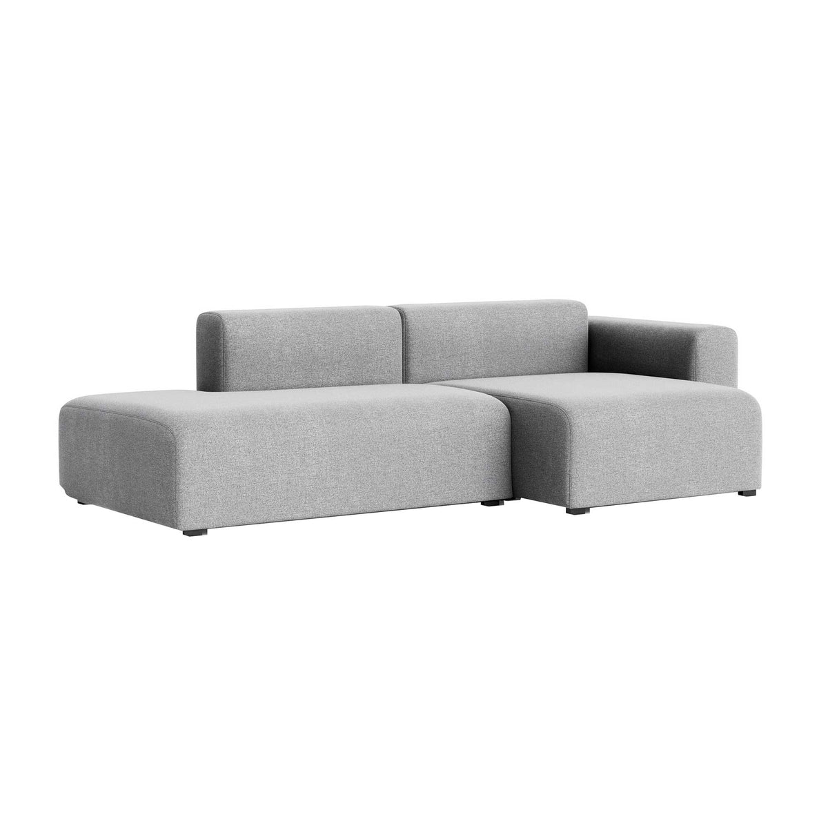 HAY Mags 2,5-Sitzer Sofa mit niedriger Armlehne rechts 246x127,5cm