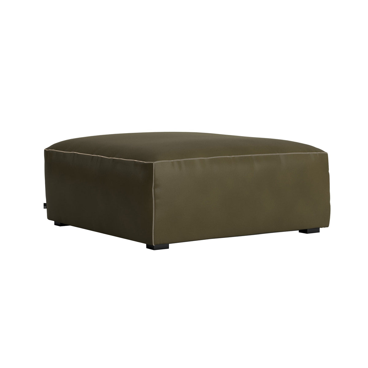 HAY Mags Soft S01 Ottomane Leder XS