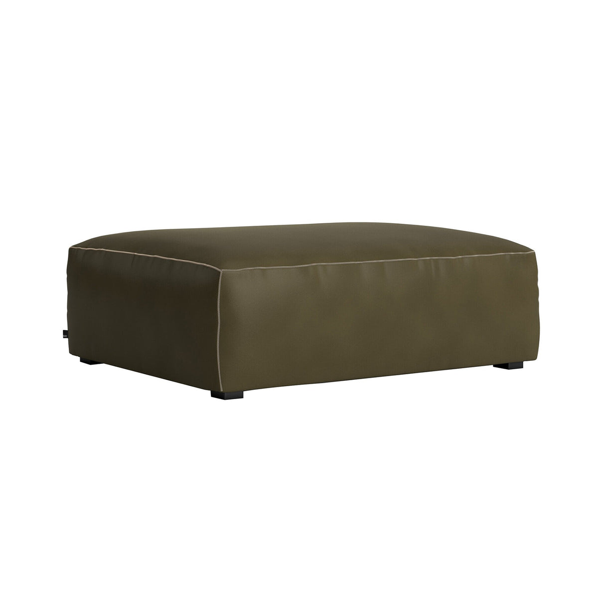 HAY Mags Soft S02 Ottomane Leder S