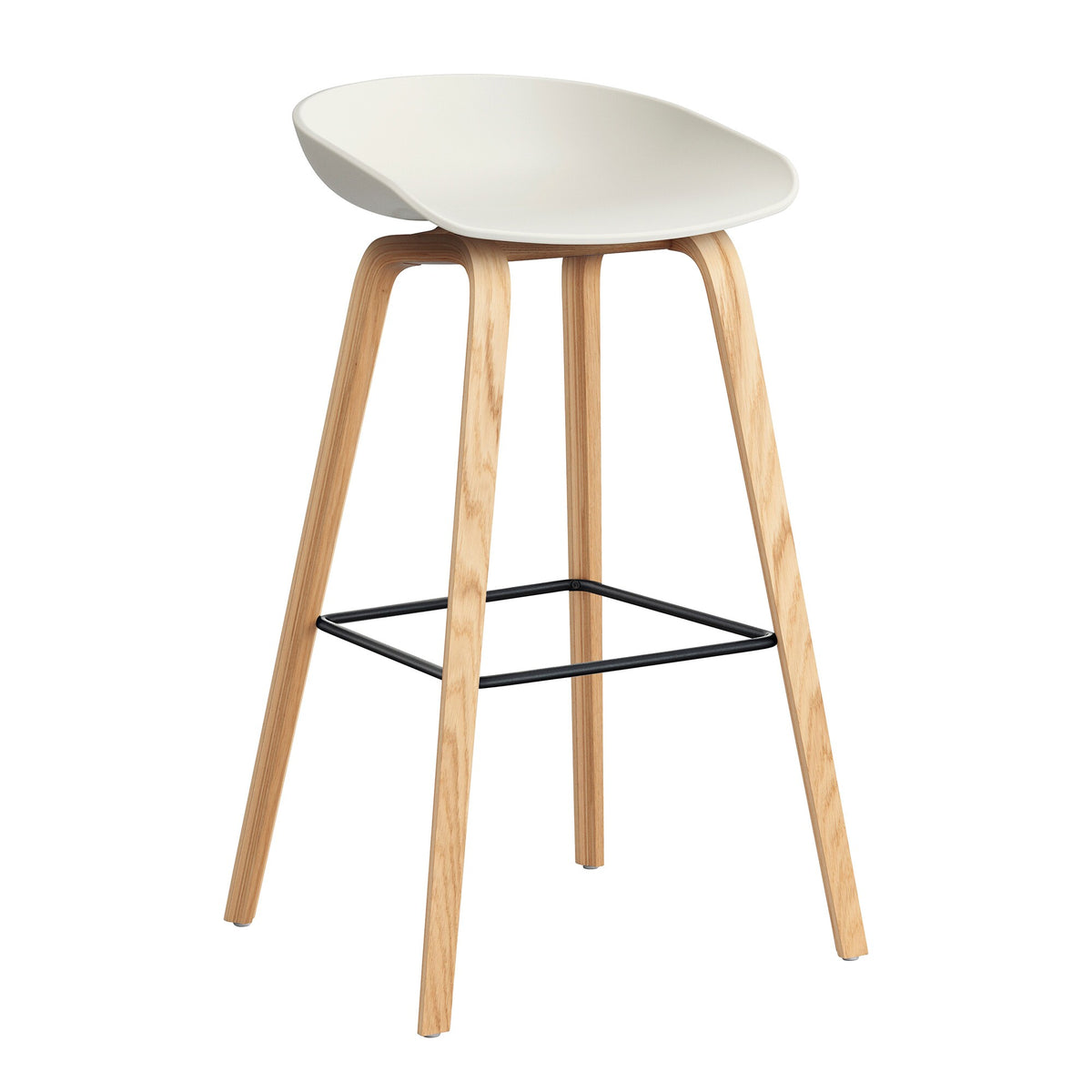HAY About A Stool AAS 32 2.0 Barhocker hoch Eiche lackiert