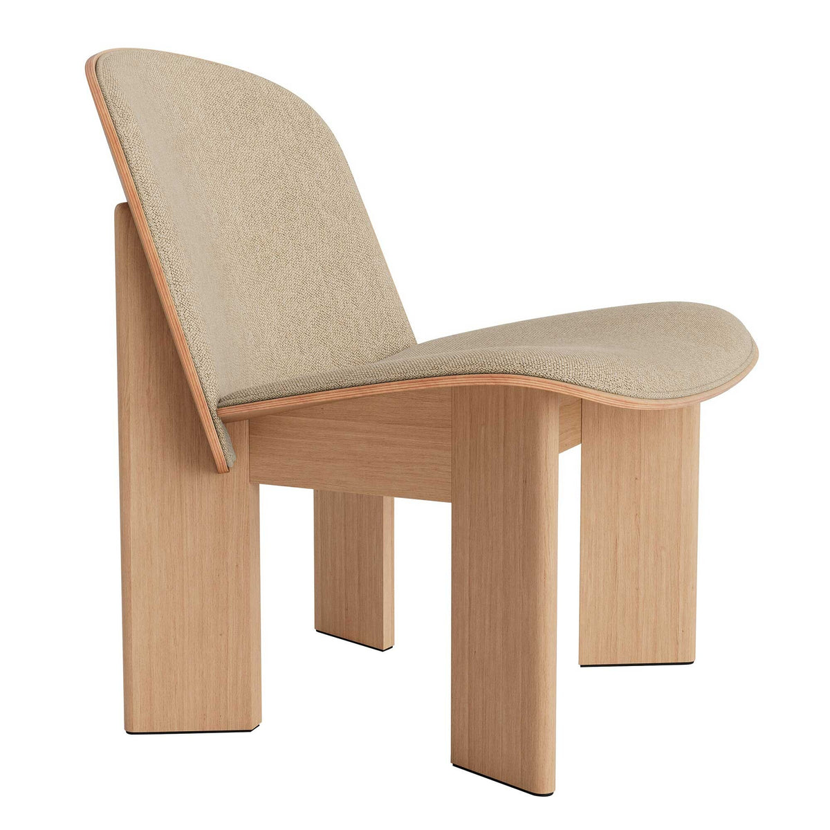 HAY Chisel Lounge Stuhl Stoff