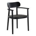 Thonet 118 FV Armlehnstuhl mit Rohrgeflecht Dark Melange