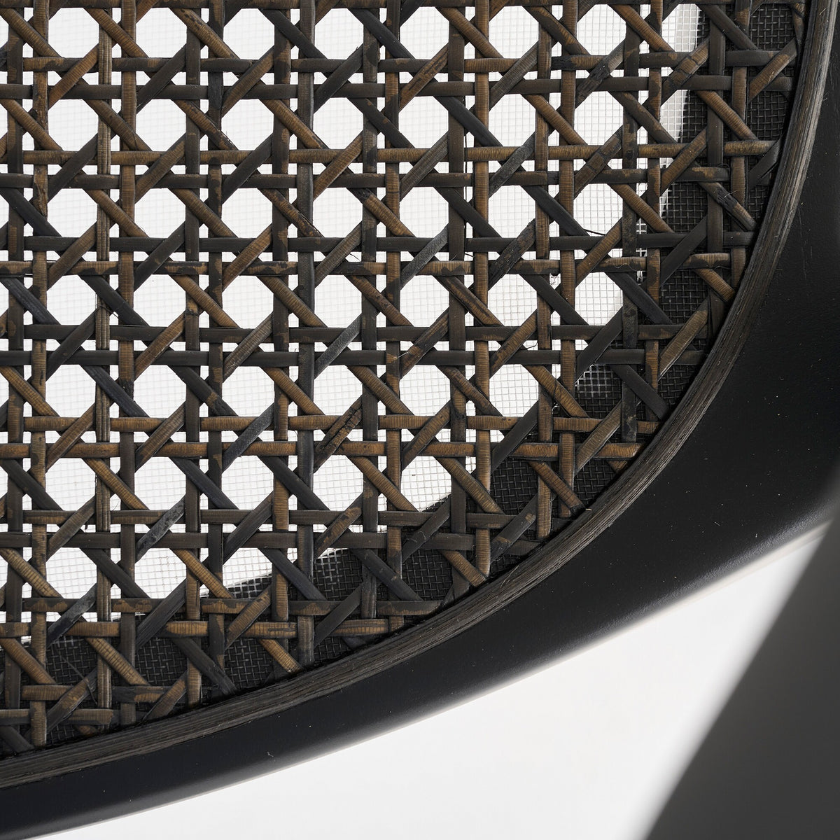 Thonet 118 Stuhl mit Rohrgeflecht Dark Melange