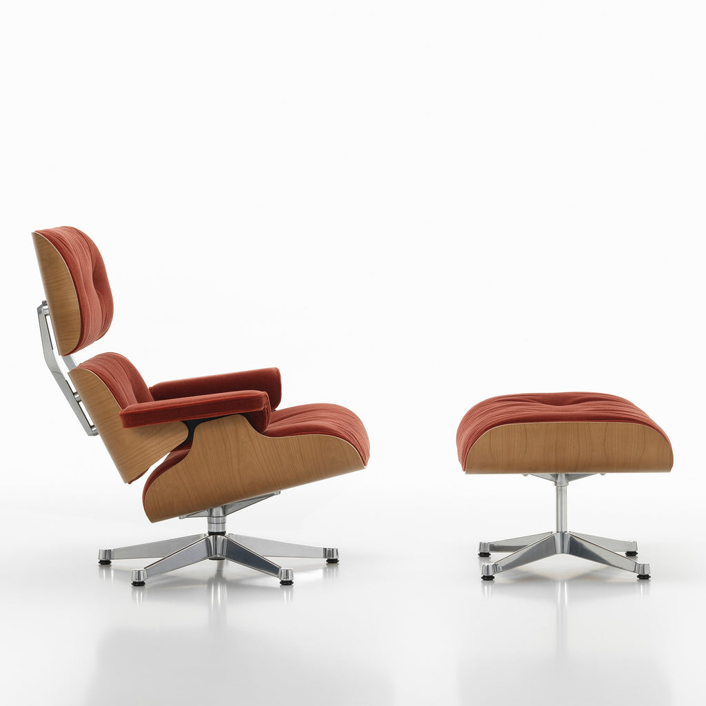 Vitra Eames Lounge Chair Sessel & Ottoman Stoff