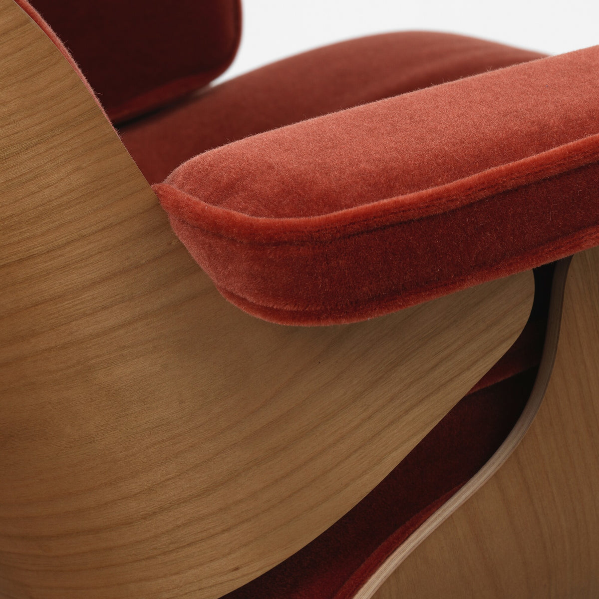 Vitra Eames Lounge Chair Sessel & Ottoman Stoff