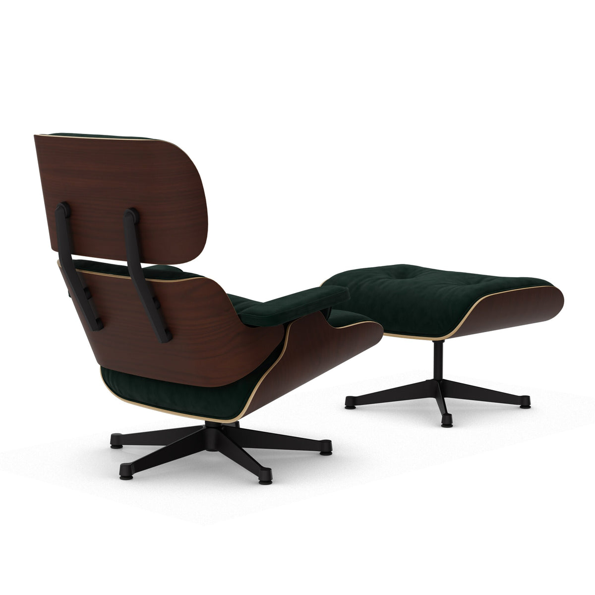 Vitra Eames Lounge Chair Sessel & Ottoman Stoff