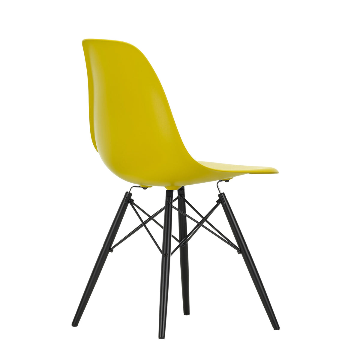 Vitra Eames Plastic Side Chair DSW RE Ahorn schwarz