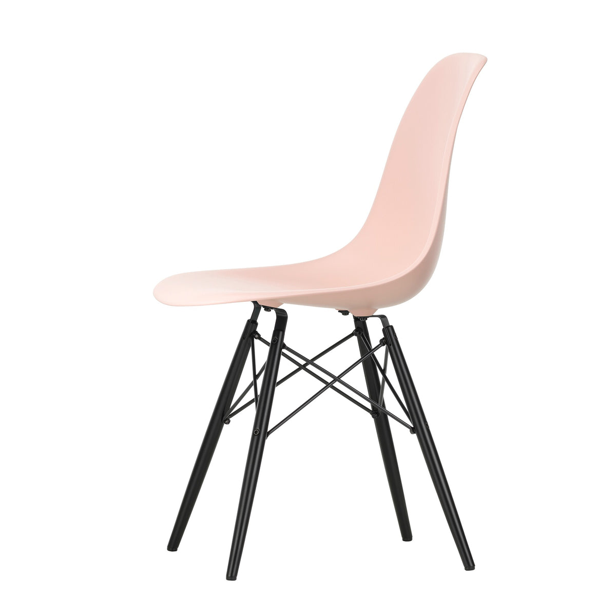 Vitra Eames Plastic Side Chair DSW RE Ahorn schwarz