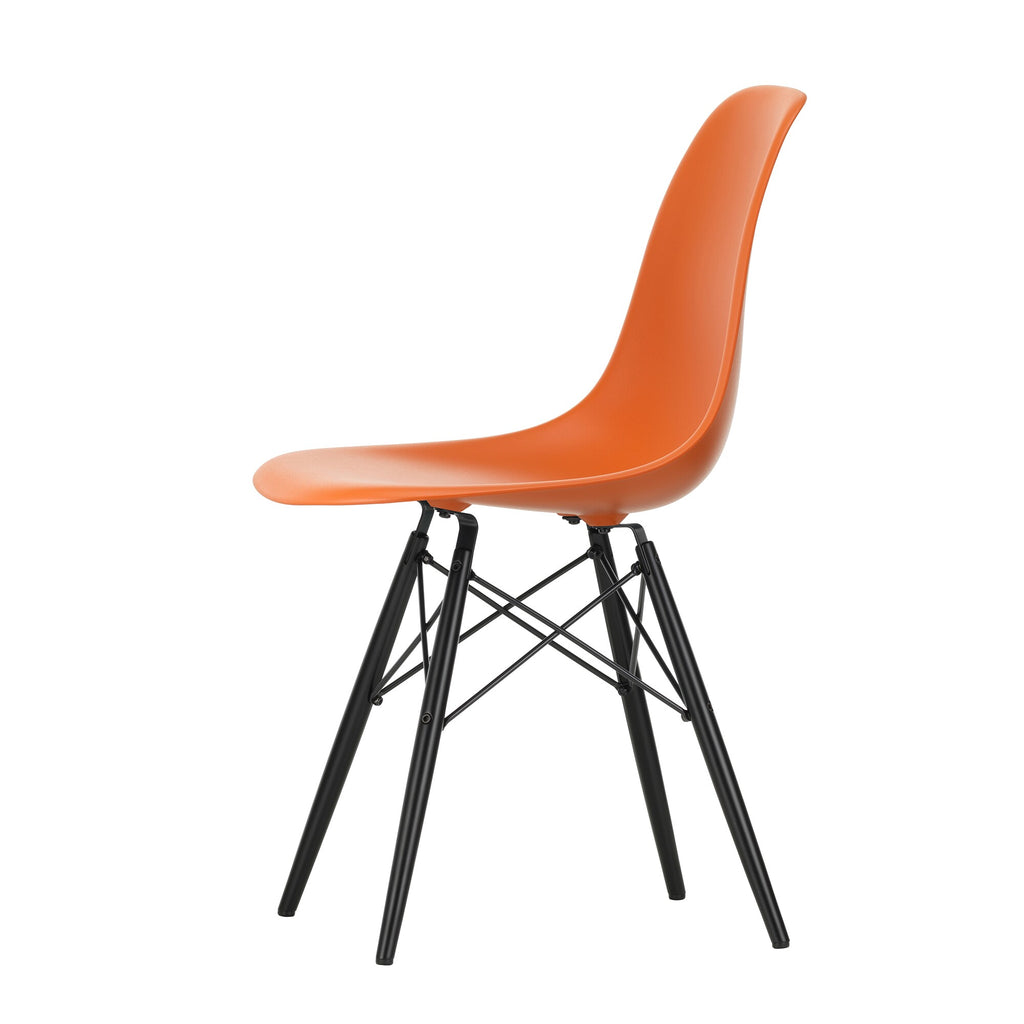 Vitra Eames Plastic Side Chair DSW RE Ahorn schwarz