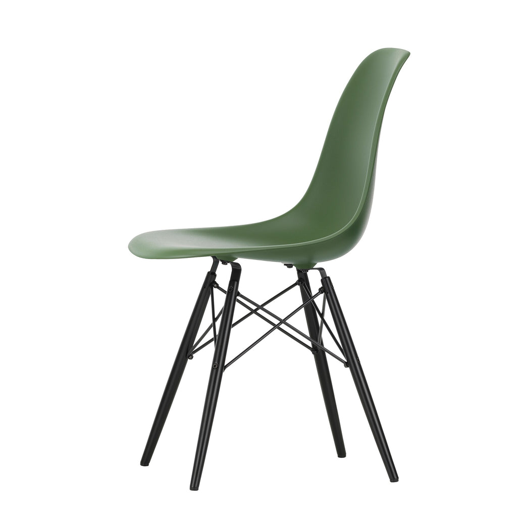 Vitra Eames Plastic Side Chair DSW RE Ahorn schwarz