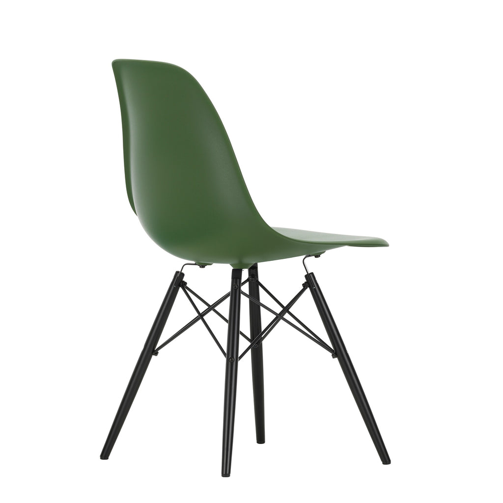 Vitra Eames Plastic Side Chair DSW RE Ahorn schwarz