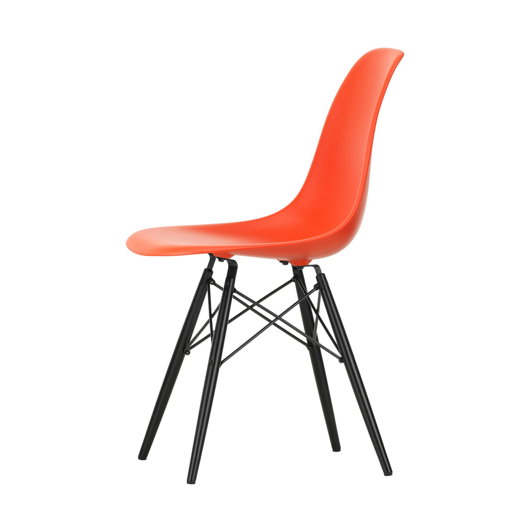 Vitra Eames Plastic Side Chair DSW RE Ahorn schwarz
