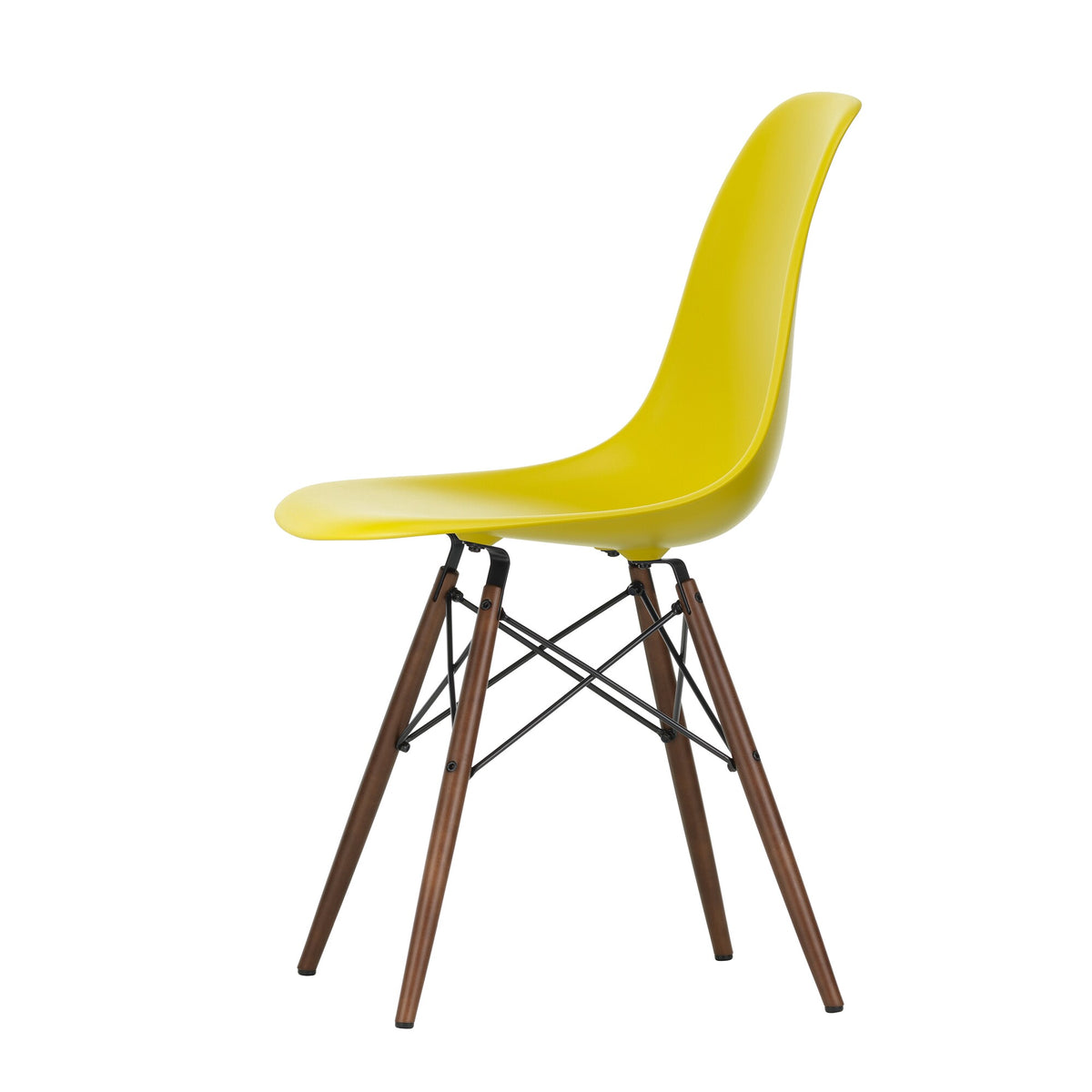 Vitra Eames Plastic Side Chair DSW RE Ahorn dunkel