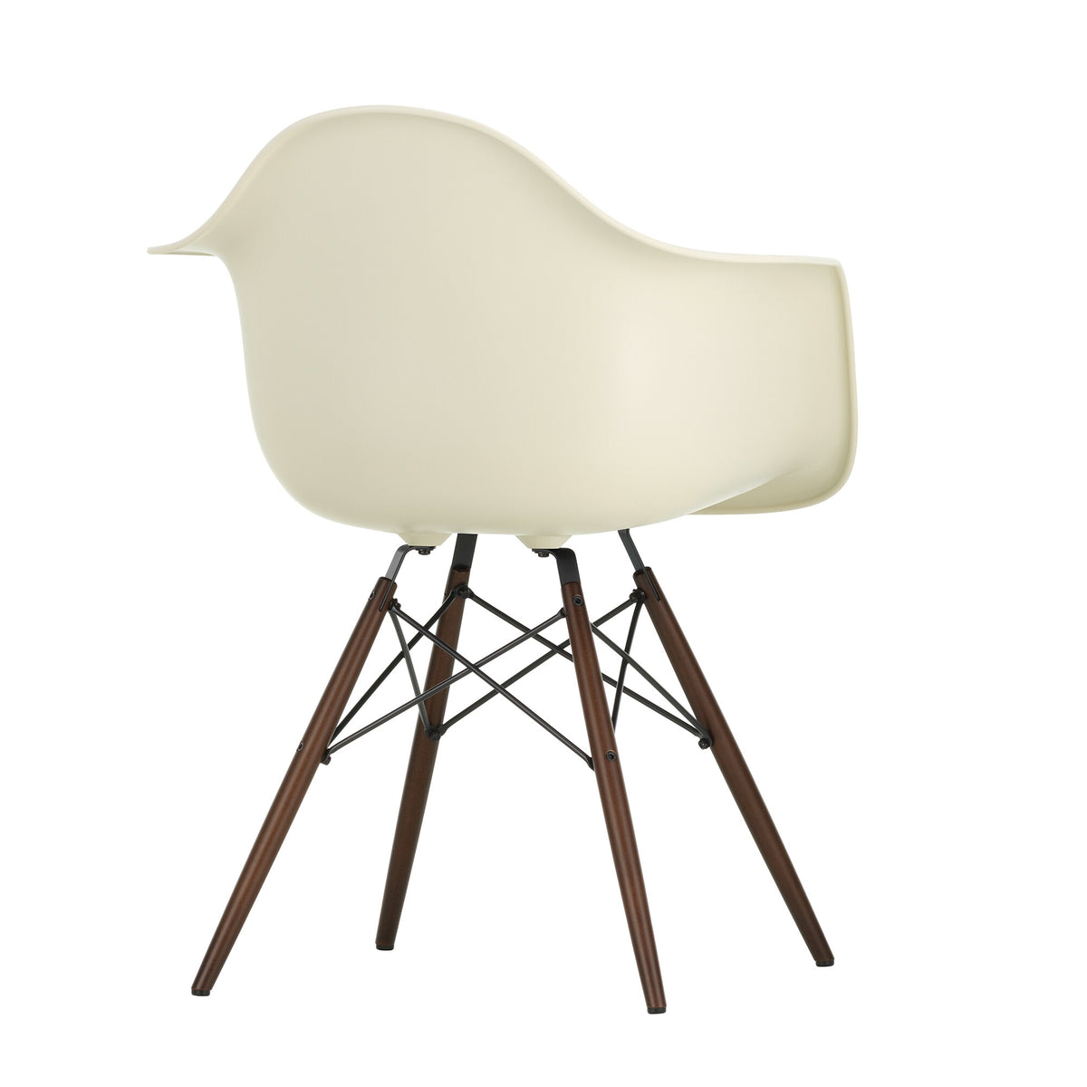 Vitra Eames Plastic Armchair DAW RE Ahorn dunkel