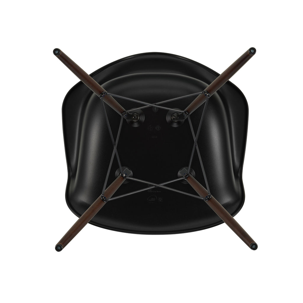 Vitra Eames Plastic Armchair DAW RE Ahorn dunkel