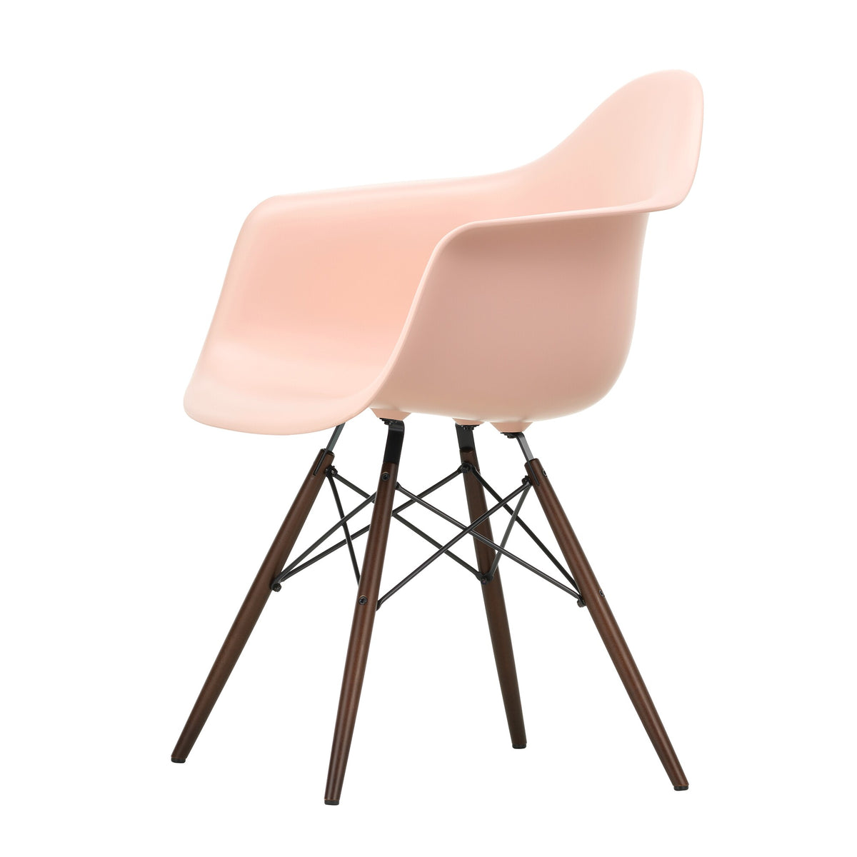 Vitra Eames Plastic Armchair DAW RE Ahorn dunkel