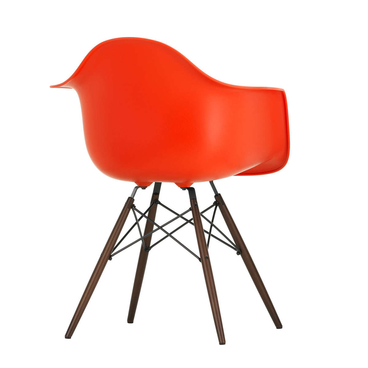 Vitra Eames Plastic Armchair DAW RE Ahorn dunkel