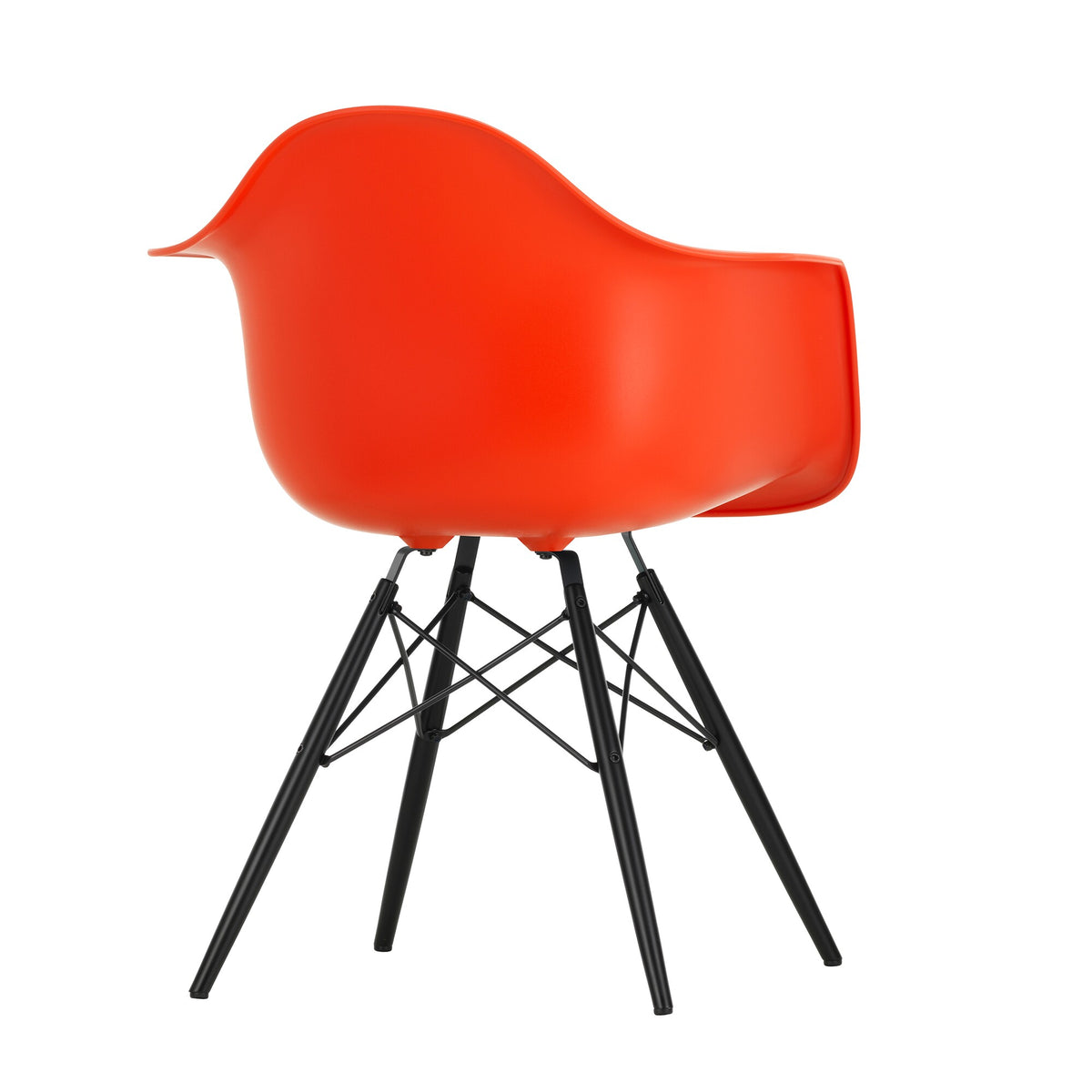 Vitra Eames Plastic Armchair DAW RE Ahorn schwarz