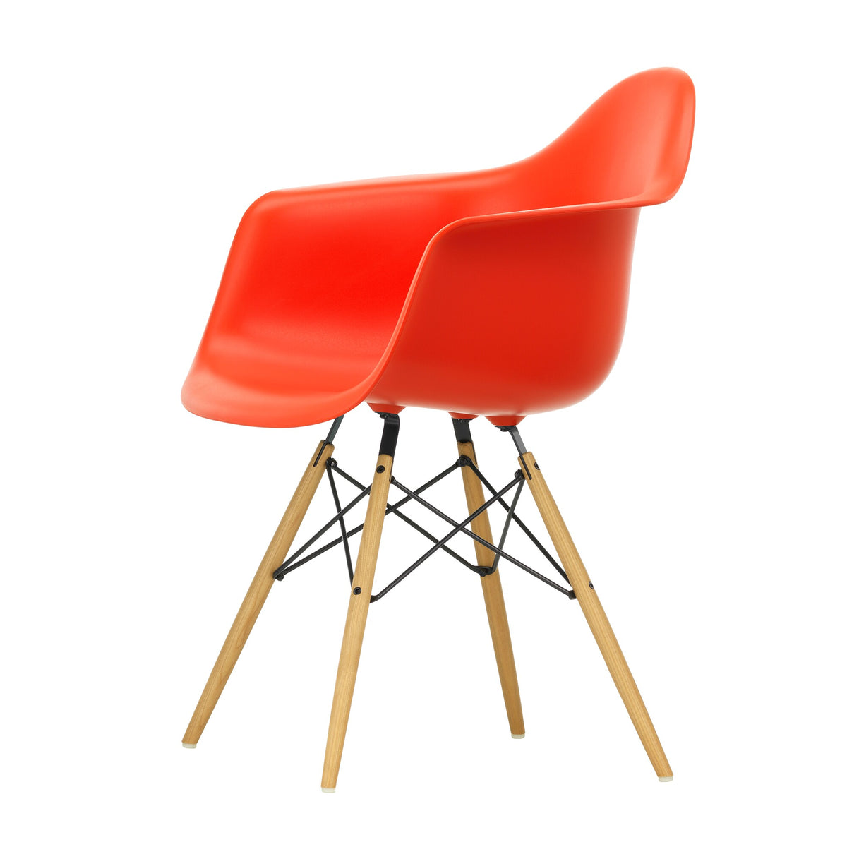 Vitra Eames Plastic Armchair DAW RE Gestell Esche