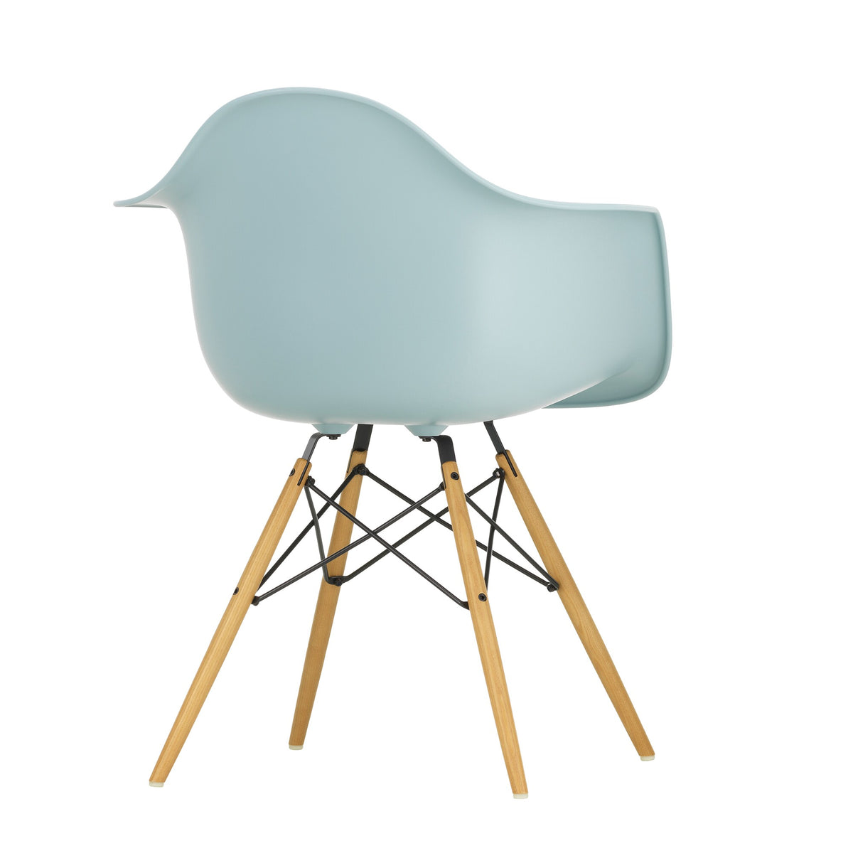 Vitra Eames Plastic Armchair DAW RE Gestell Esche