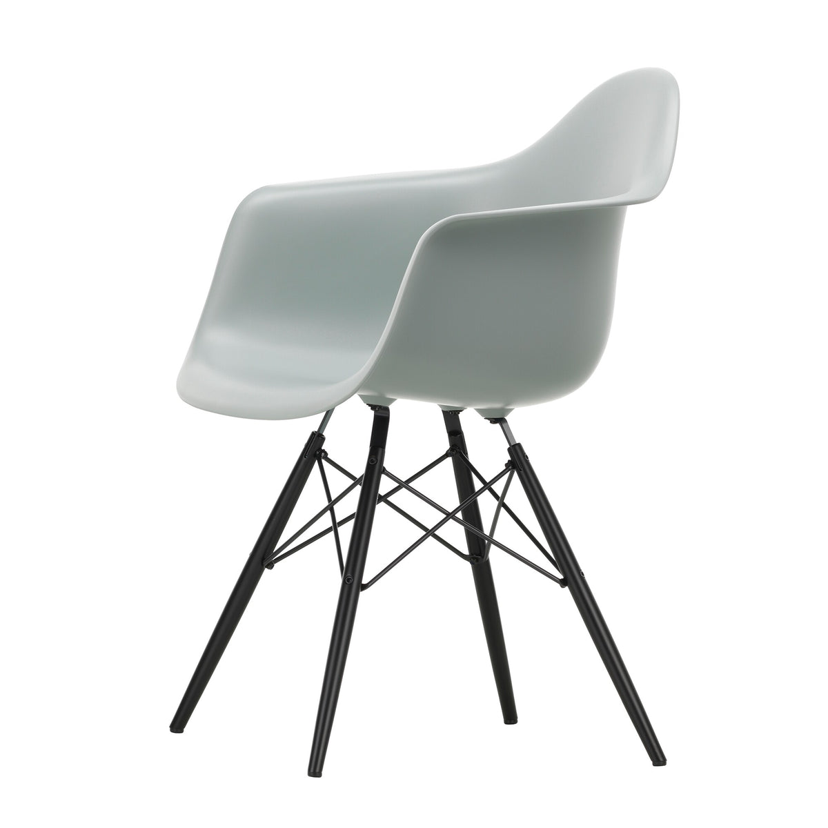 Vitra Eames Plastic Armchair DAW RE Ahorn schwarz