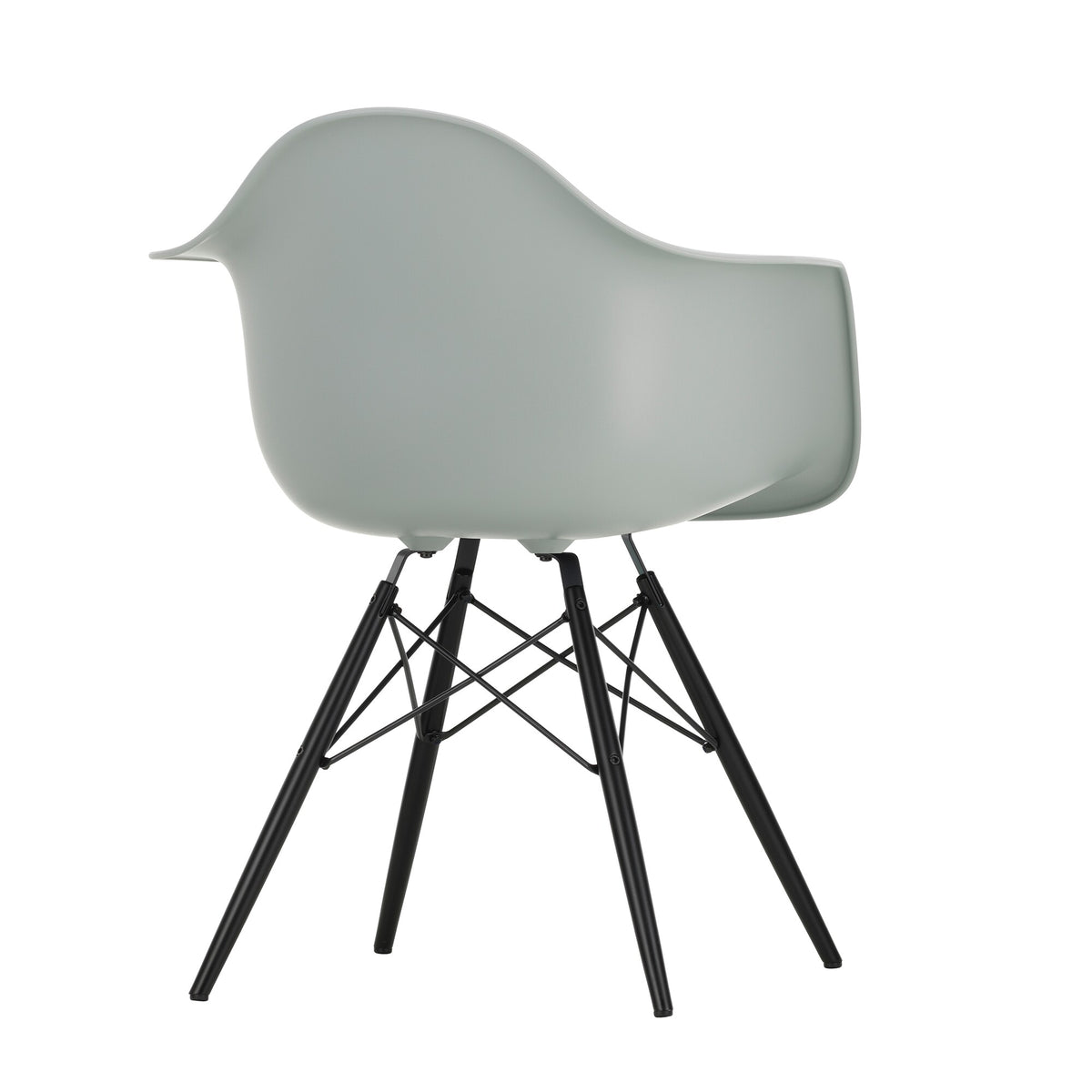 Vitra Eames Plastic Armchair DAW RE Ahorn schwarz