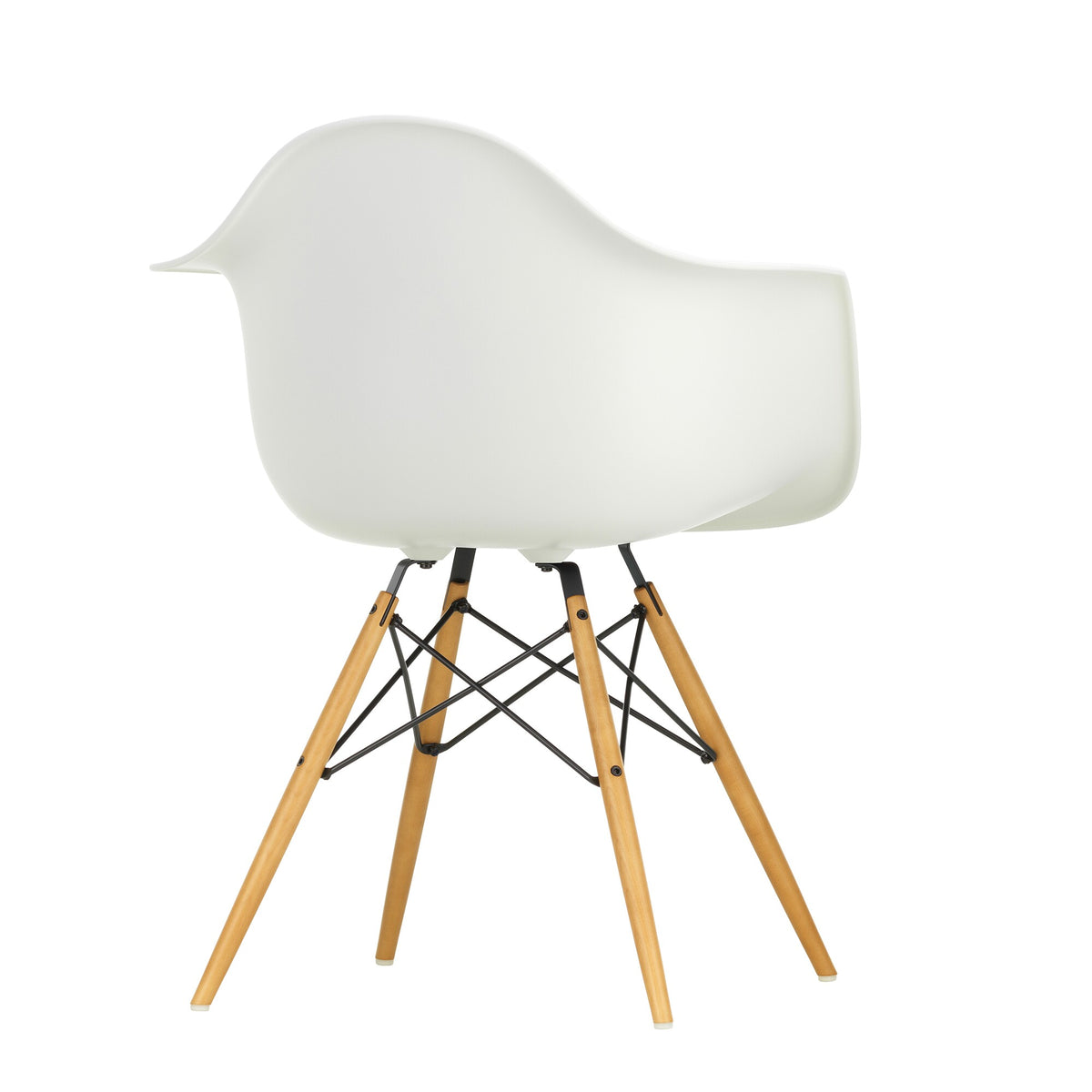 Vitra Eames Plastic Armchair DAW Ahorn gelblich