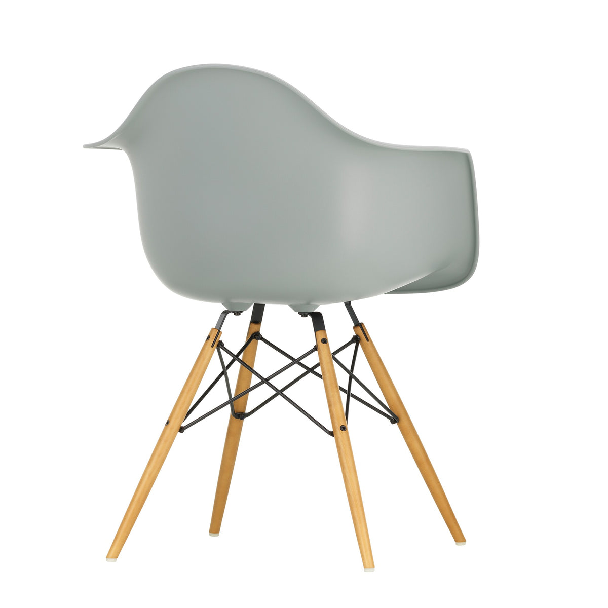 Vitra Eames Plastic Armchair DAW RE Ahorn gelblich