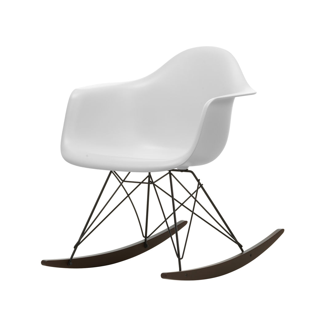 Vitra Eames Plastic Armchair RAR RE Schaukelstuhl schwarz Ahorn dunkel