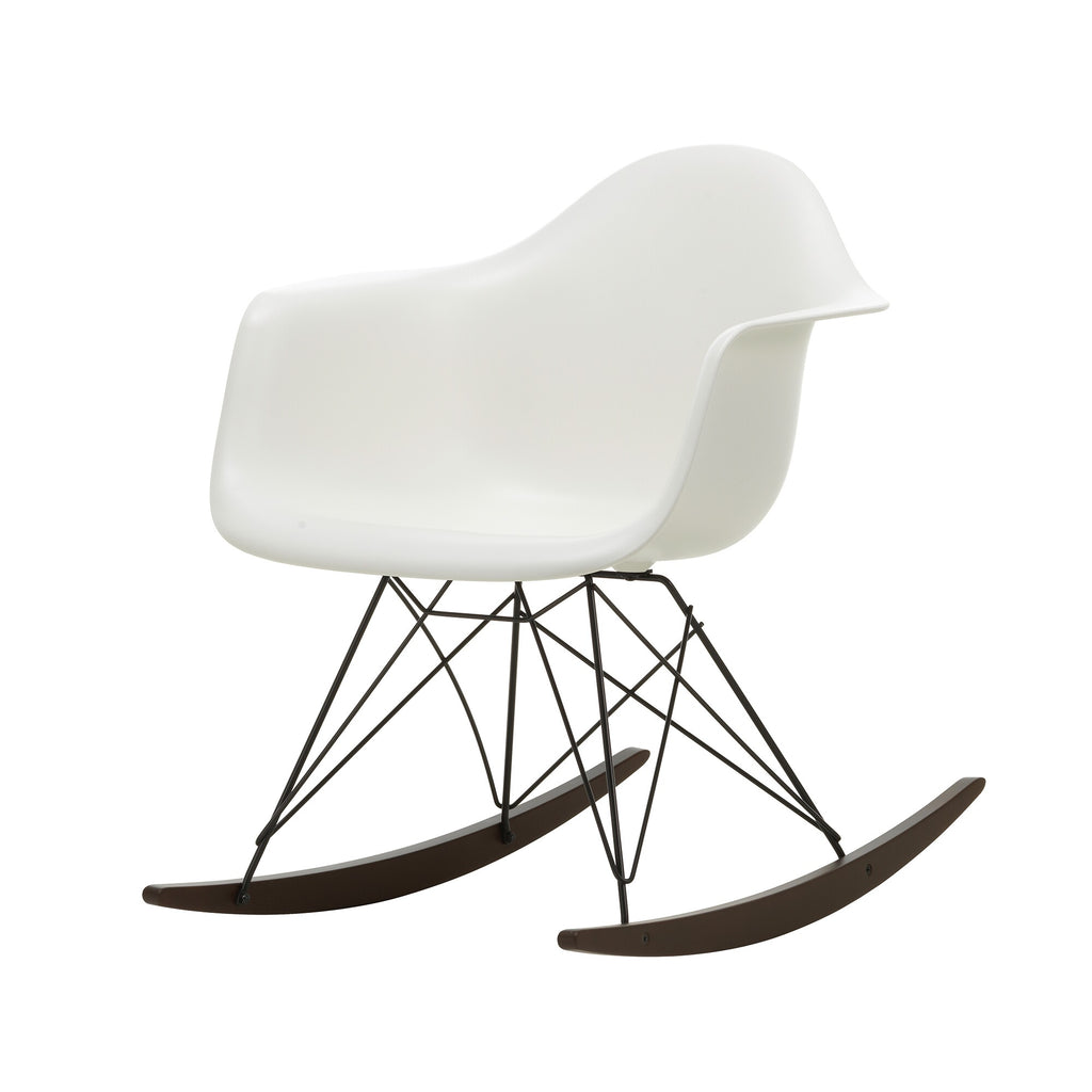 Vitra Eames Plastic Armchair RAR Schaukelstuhl schwarz Ahorn dunkel