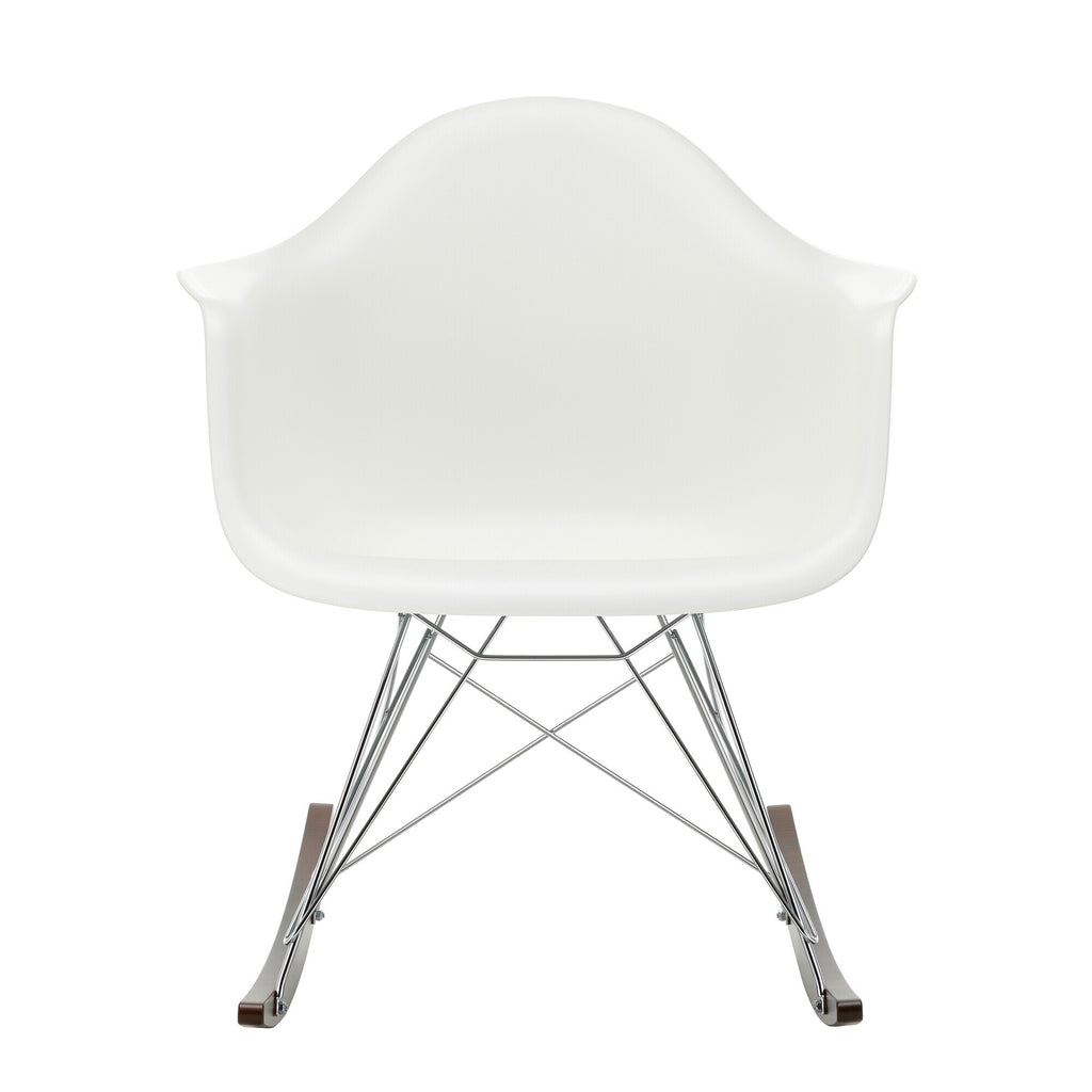 Vitra Eames Plastic Armchair RAR Schaukelstuhl verchromt Ahorn dunkel