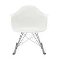 Vitra Eames Plastic Armchair RAR Schaukelstuhl verchromt Ahorn dunkel