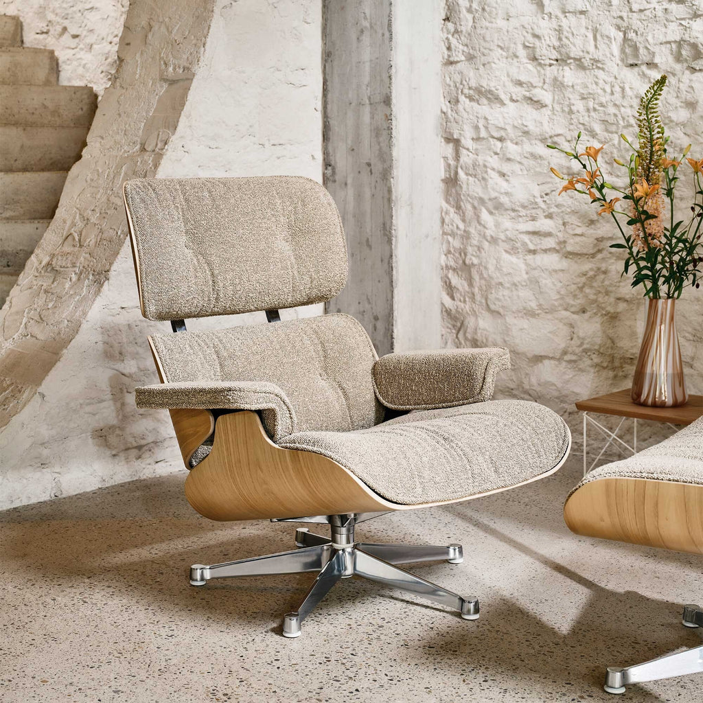 Vitra Eames Lounge Chair Sessel & Ottoman Stoff