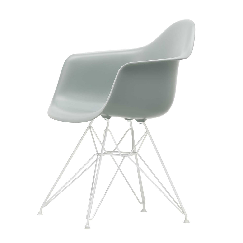 Vitra Eames Plastic Armchair DAR RE Gestell weiß