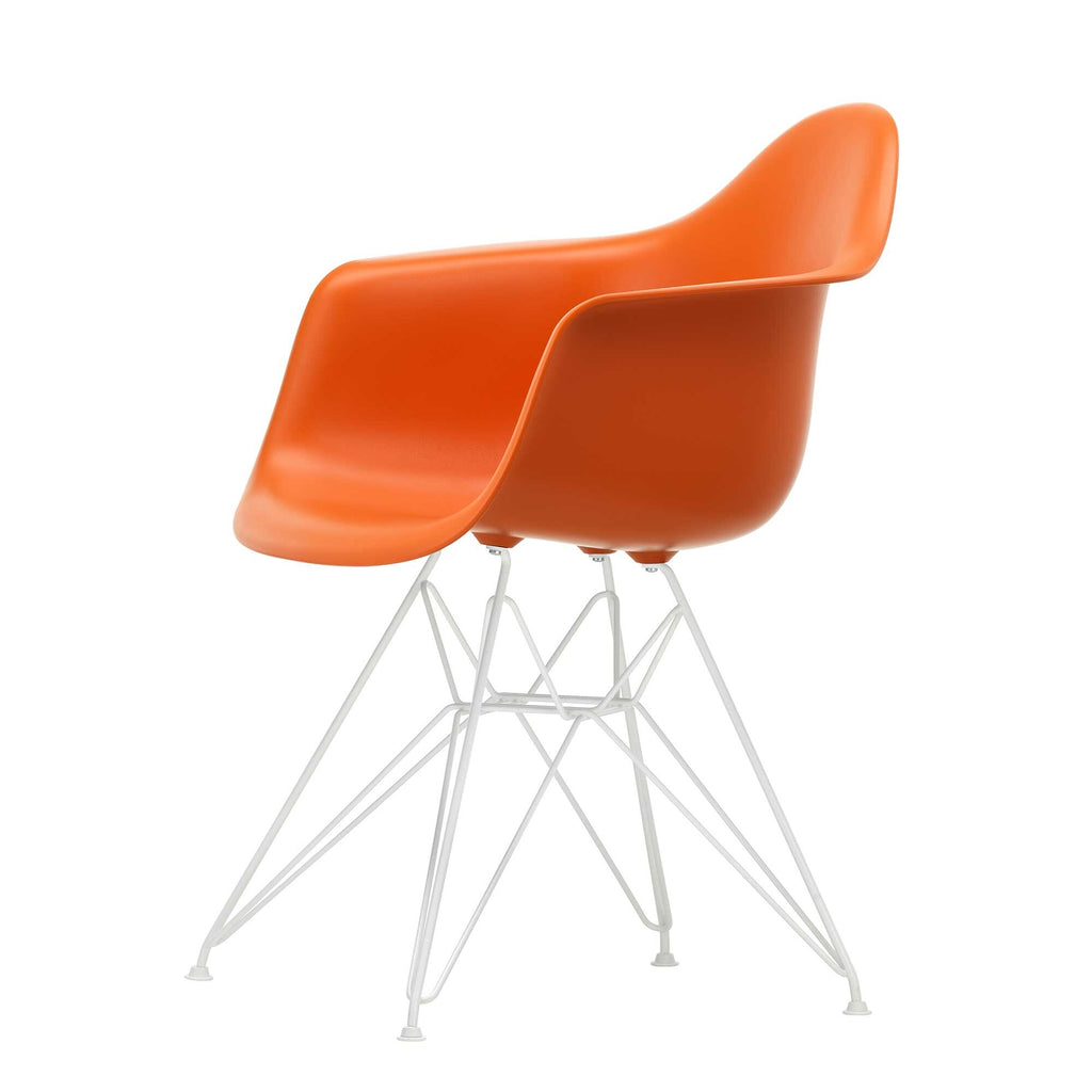 Vitra Eames Plastic Armchair DAR RE Gestell weiß
