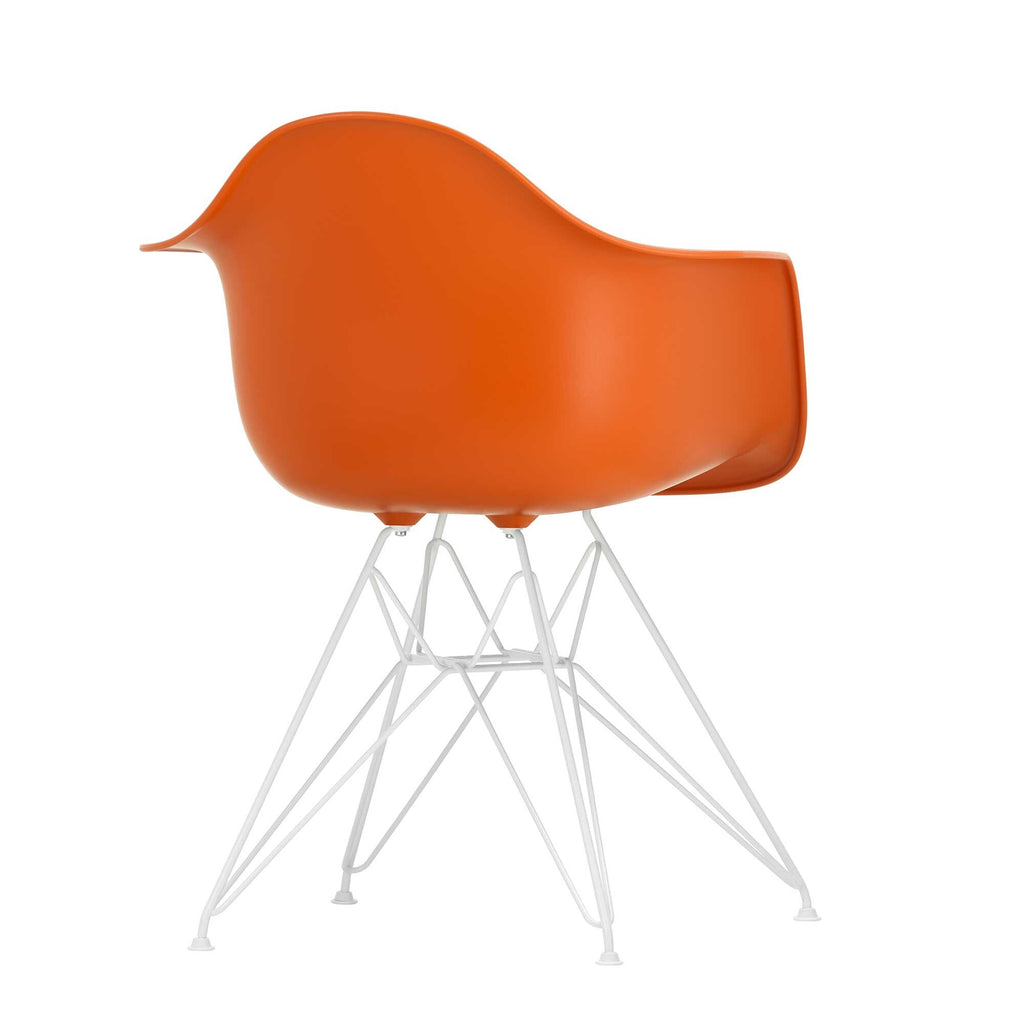 Vitra Eames Plastic Armchair DAR RE Gestell weiß