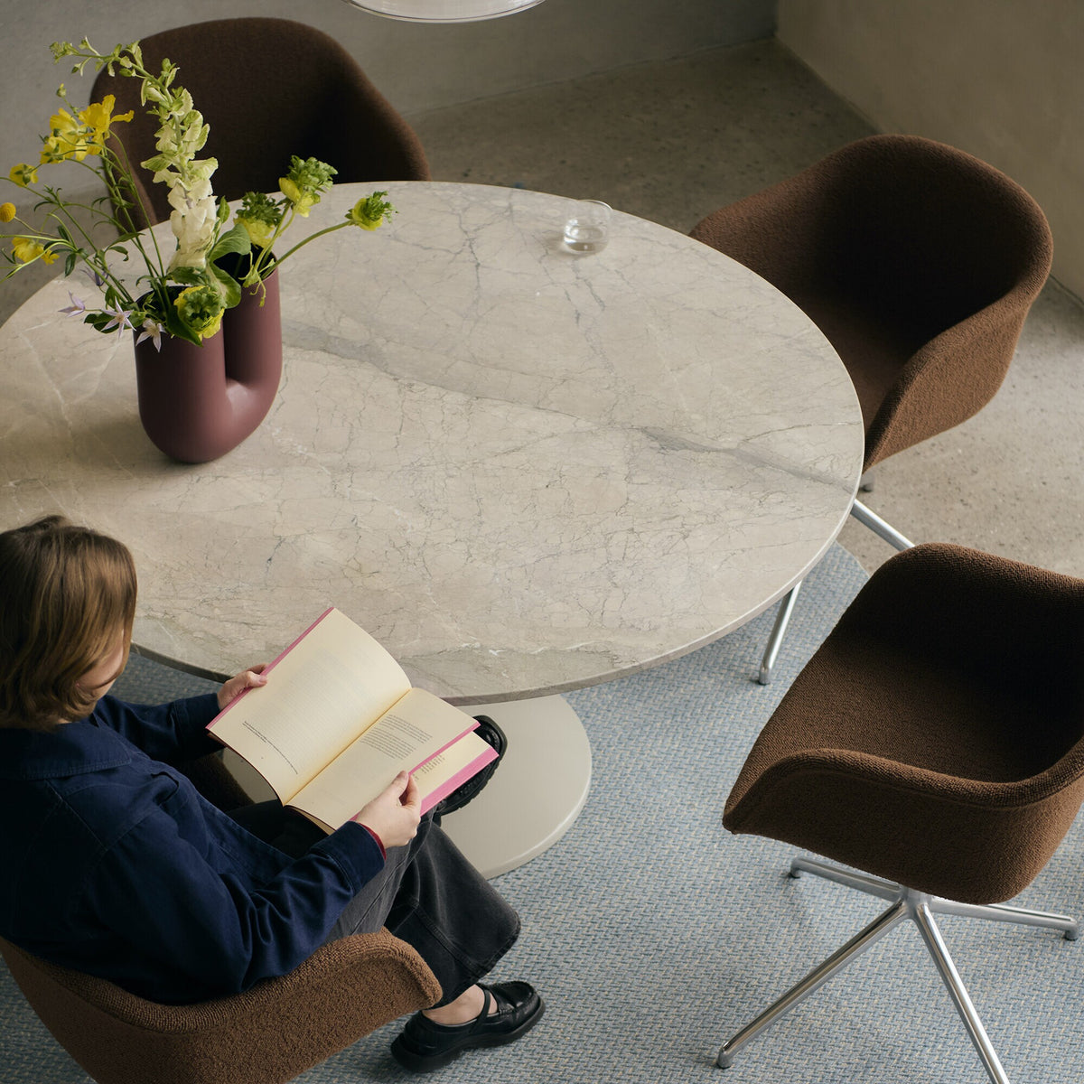 Muuto Midst Esstisch Ø140cm Marmor